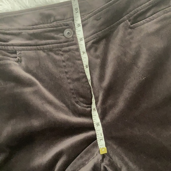 Eileen Fisher straight leg Velvet Suede Pants/Jeans Size Petite Small - Picture 6 of 6